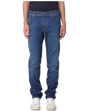 Jacob Cohen Belt Loops Jeans - Blue