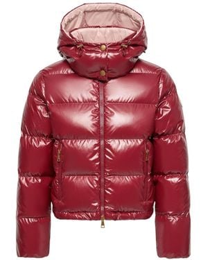 Moncler Niveole Short Down Jacket - Red