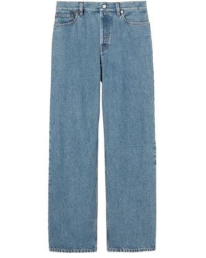 Gucci Balloon Denim Pant With Petite Fit in Blue | Lyst