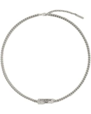 Givenchy Tape Necklace - Metallic