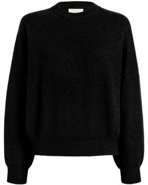 KHAITE Margaux Long-Sleeve Jumper - Black