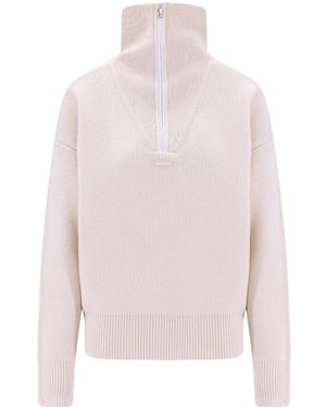 Coperni Zipper Sweater - Pink