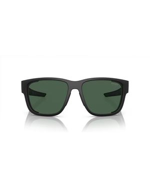 Prada Linea Rossa Prada Eyewear Square Frame Sunglasses - Green