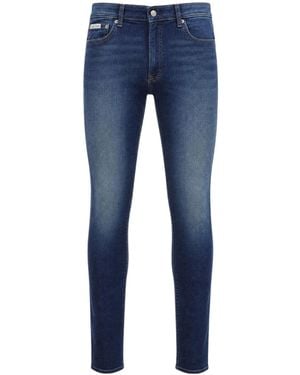 Calvin Klein Belt-Loop Jeans - Blue