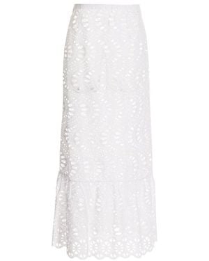 Giambattista Valli Lace Skirt - White