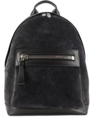 Tom Ford Zippered Backpack - Black