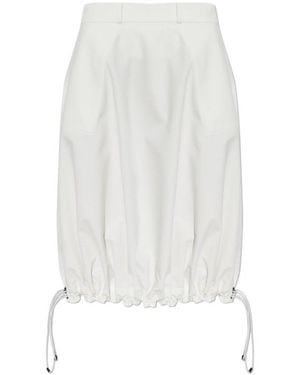 Coperni Tailored Balloon Skirt - White