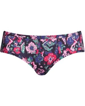 Isabel Marant Floral Short Bikini - Blue