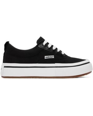Ambush Platform Lace-Up Low-Top Trainers - Black