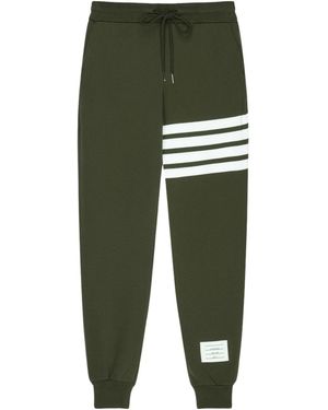 Thom Browne Logo Joggers - Green