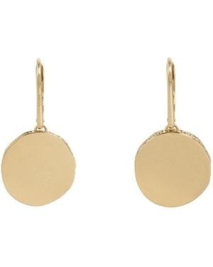 Celine Medaille Earrings - Metallic