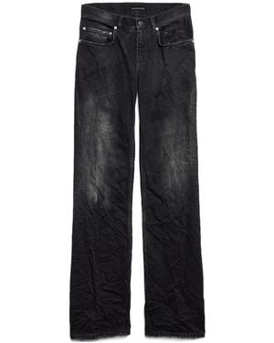 Balenciaga Wide Leg Pants - Black