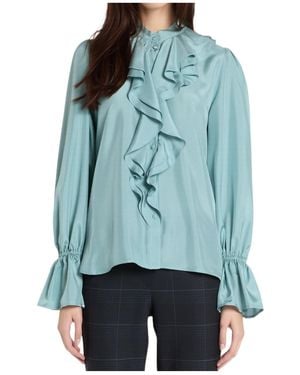 Marella Long-Sleeved Shirt - Blue