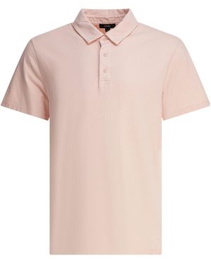 Vince Cotton Polo Shirt - Pink