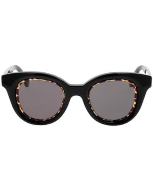 Loewe Oval Frame Sunglasses - Multicolor