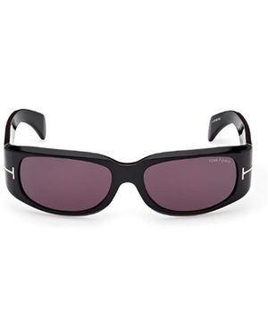 Tom Ford Eyewear Rectangular Frame Sunglasses - Multicolour