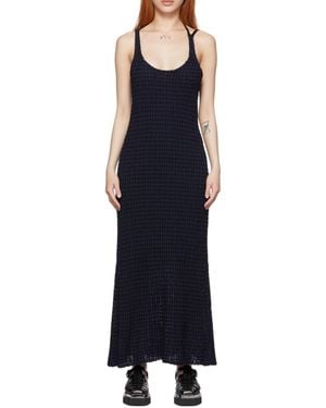 3.1 Phillip Lim Logo Dress - Blue