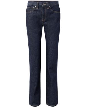 KHAITE Farley Straight-Leg Jeans - Blue