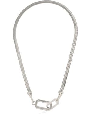 AllSaints Short Chain Necklaces - Metallic