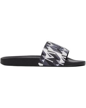 Moncler Basile Slip-On Slides - White