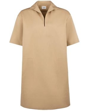 Tod's Short-Sleeved Dress - Natural