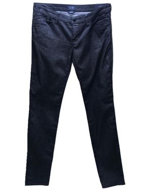 Armani Jeans Logo Details Jeans - Blue