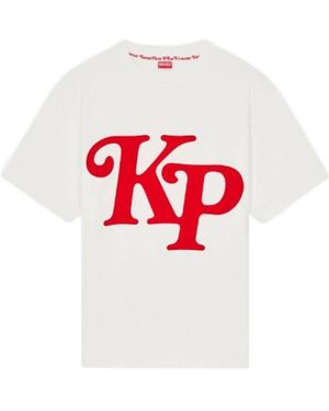 KENZO Logo Printed Crewneck T-Shirt - White