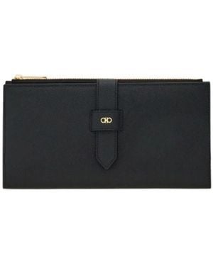 Ferragamo Gancini Wallet - Black