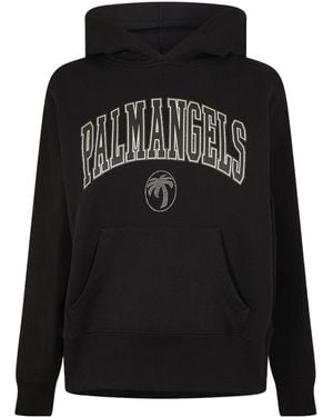 Palm Angels College Hoodie - Black
