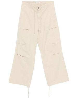 Entire studios Barren Straight Leg Cargo Trousers - White