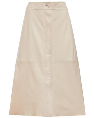 JOSEPH Cortical A-Shaped Miniskirt - Natural