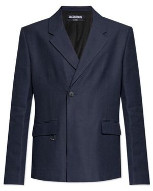 Jacquemus Buttoned Blazer - Blue