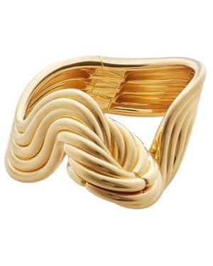 Bottega Veneta Slice Bracelet - Metallic