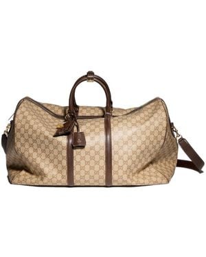 Gucci Essence Classic Large Duffle Bag - Brown