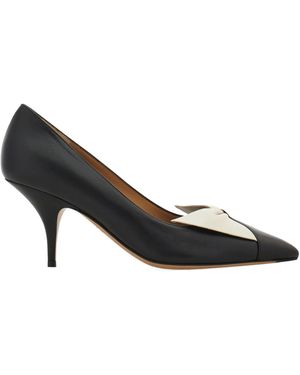 Ferragamo Soft Bow Pump - Black