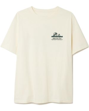 Aimé Leon Dore Unisphere Graphic Print T-Shirt - White