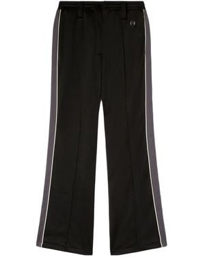 Ambush Side-Stripe Wide Leg Pants - Black