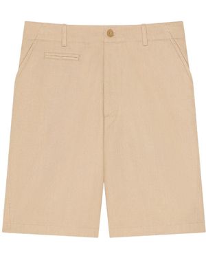Givenchy Chino Bermuda Shorts - Natural