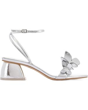 Sophia Webster Thick Heeled Sandals - White