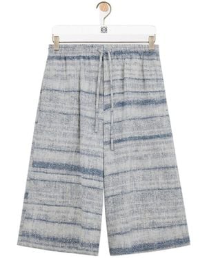 Loewe Drawstring Shorts - Blue