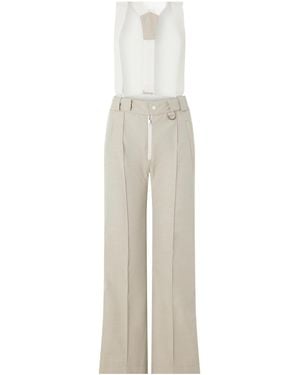 Yves Salomon Waterproof Ski Trousers - White