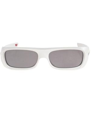Oakley Geometric Sunglasses - White