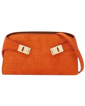 Ferragamo Hug Mini Crossbody Bag - Orange