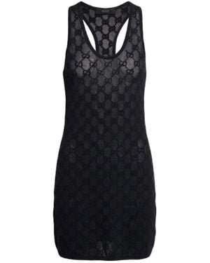 Gucci Fine Crêpe Viscose Dress - Black