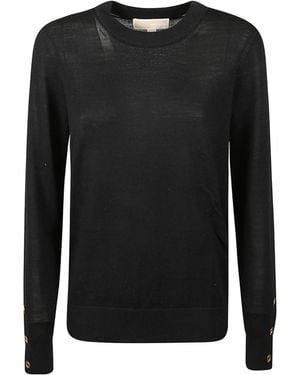 MICHAEL Michael Kors Long Sleeved Sweater - Black