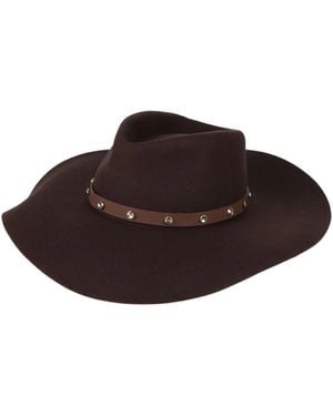 Rag & Bone Woolblend Widebrim Hat - Brown