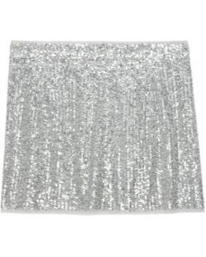 Zadig & Voltaire Sequin-Embellished Midi Skirt - Gray