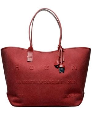 Hogan Address Medium Shopping Bag - Red