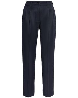 Golden Goose High Waist Tapered Tailored Trousers - Blue