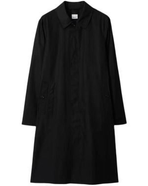 Burberry Long-Sleeved Windbreaker - Black